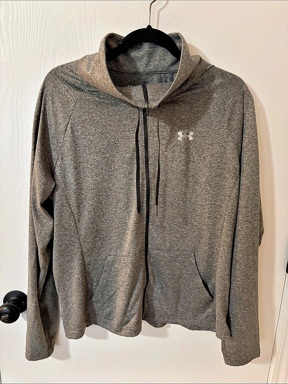 Under Armour Tech 1/2 Zip Hoodie Women’s Gray Hoodie Size XL